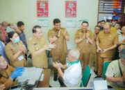 Bobby Nasution Bersama Pj Gubsu Launching Pemeriksaan Kesehatan Gratis di UPT Puskesmas PB Selayang II