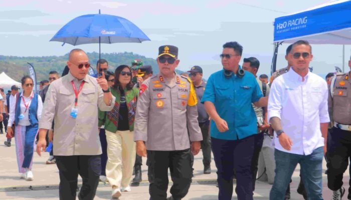 Kapolda Sumut Tinjau Pengamanan serta Kesiapan Event Aquabike & F1H2O di Danau Toba