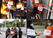 Bongkar Transaksi Ekstasi di Galaxy Hall & KTV, Polda Sumut Amankan Lima Tersangka Jalani Rekonstruksi