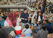 Gubsu Tinjau Pengungsi Di Tapteng, Prioritaskan Kebutuhan Anak-Anak dan Perempuan