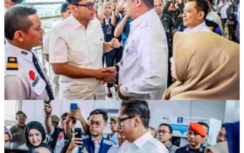 Cek Kesiapan Pelayanan Mudik Natal dan Tahun Baru, Rico Waas Bersama Bobby Nasution Tinjau Stasiun Medan