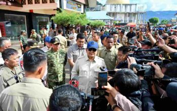 Presiden Prabowo Bersama Gubernur  Tinjau Banjir dan Longsor Sumut, Jadi Fokus Utama Penanganan Infrastruktur dan BBM