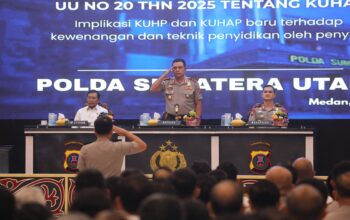 Kapolda Sumut Lebih Tekankan Transformasi Paradigma Penegakan Hukum melalui Sosialisasi KUHP dan KUHAP Baru