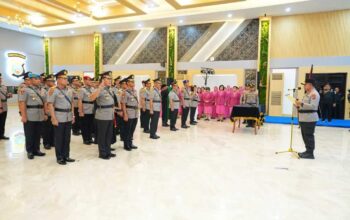 Kapolda Sumut Pimpin Sertijab dan Pengukuhan PJU serta Kapolres Jajaran