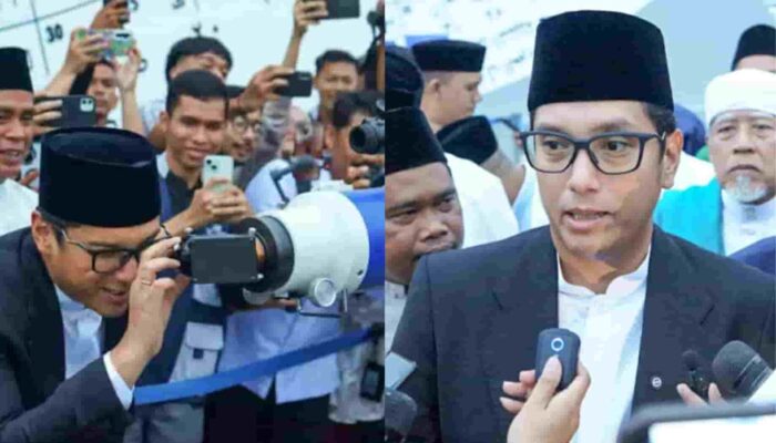 Rico Waas Ajak Warga Medan Saling Menghormati Perbedaan Awal Puasa Saat Pantau Hilal di OIF UMSU