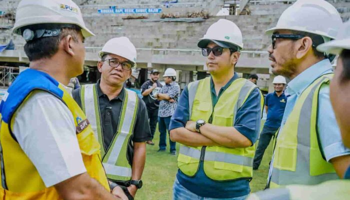 Rico Waas Dorong Percepatan Penyelesaian Revitalisasi Stadion Teladan