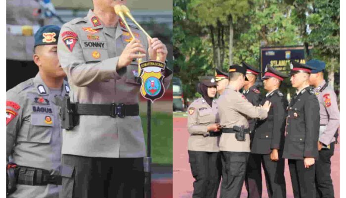 136 Personel Dianugerahi Satyalancana, Polda Sumut Tegaskan Komitmen Profesionalisme