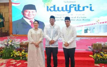 Pererat Silaturahmi Antar Kepala Daerah, Rico Waas Hadiri Open House Idulfitri Gubsu
