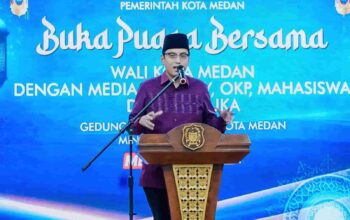 Buka Puasa Bersama Insan Media dan Ormas, Rico Waas Ajak Perkuat Persatuan dan Soliditas Kota Medan