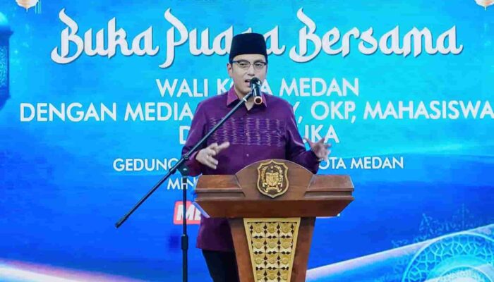 Buka Puasa Bersama Insan Media dan Ormas, Rico Waas Ajak Perkuat Persatuan dan Soliditas Kota Medan