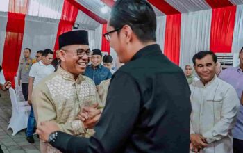 Zakiyuddin Harahap Sambut Hangat Para Tamu Halalbihalal, Pererat Silaturahmi di Kota Medan