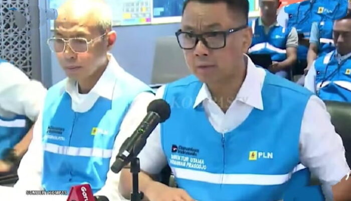 Listrik Padam Masal di Sumatera, Dirut PLN Minta Maaf ke Masyarakat