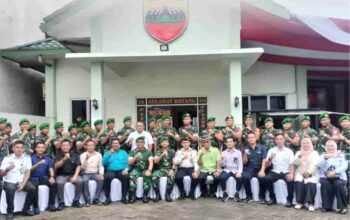 Karutan Labuhan Deli Hadiri Kunjungan Dandim 0201/Medan di Koramil 10 Marelan, Wujudkan Kepedulian Sosial kepada Masyarakat