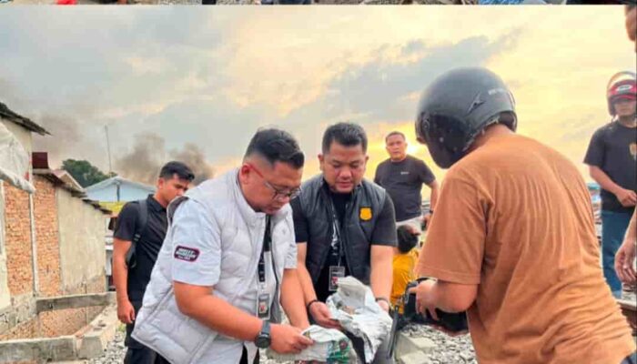Polrestabes Medan Ratakan Bantaran Rel KA Medan – Kualanamu yang Jadi Sarang Narkoba