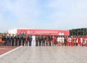 Kapolda Sumut Hadiri Upacara HUT ke-81 RI di Lapangan Astaka