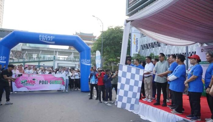 Lepas Jalan Sehat Spark Go To Campus, Wali Kota Medan Tekankan Pentingnya Edukasi Kesehatan Reproduksi
